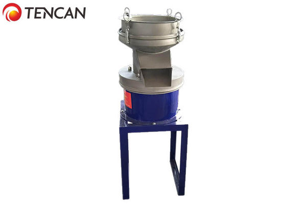 Single Motor 0.12KW Vibrating Screen Machine Rotary Direct Discharge 520mm